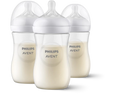 Philips Avent Natural Baby Bottles with Natural Response Nipples Medium Flow, Flow 3, 9oz, 3-Pack, SCY903/93 product image