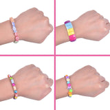 FUN LITTLE TOYS Pop Beads Jewelry Making Kit – 2000+ PCS DIY Bracelet & Necklace Set for Girls Ages 6+