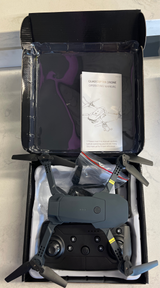 Drones with Camera for Adults Kids, Foldable RC Quadcopter, Helicopter Toys, 1080P FPV Video Drone for Beginners, 2 Batteries, Carrying Case, One Key Start, Altitude Hold,Headless Mode,3D Flips