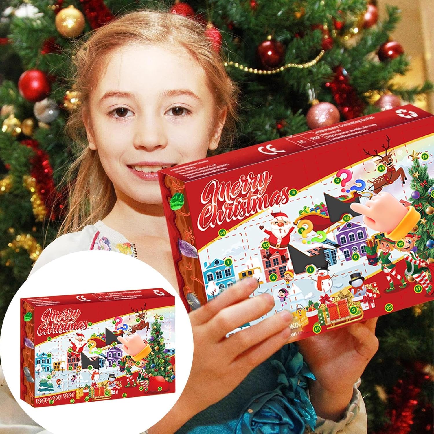 Merry Christmas Surprise – 24-Day Gift Advent Calendar