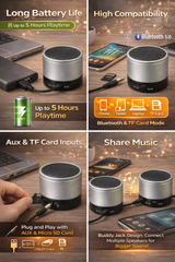 Mini Bluetooth Speaker – Portable Wireless Audio
