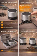 Mini Bluetooth Speaker – Portable Wireless Audio