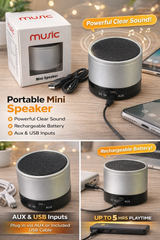 Mini Bluetooth Speaker – Portable Wireless Audio