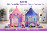 Kidodo Kids Pop Up Play Tent Indoor Children Playhouse Toy