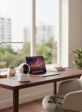Smart Indoor Wi-Fi Security Camera - HD Video with Multi-User Family Sharing