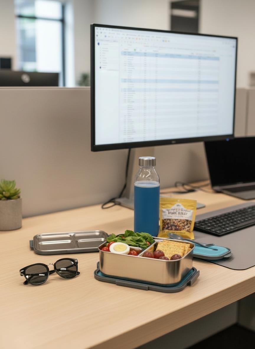 Portable Heated Lunch Box Food Warmer 14x8 Inch Car Plug Electric Lunch Container Portable Oven