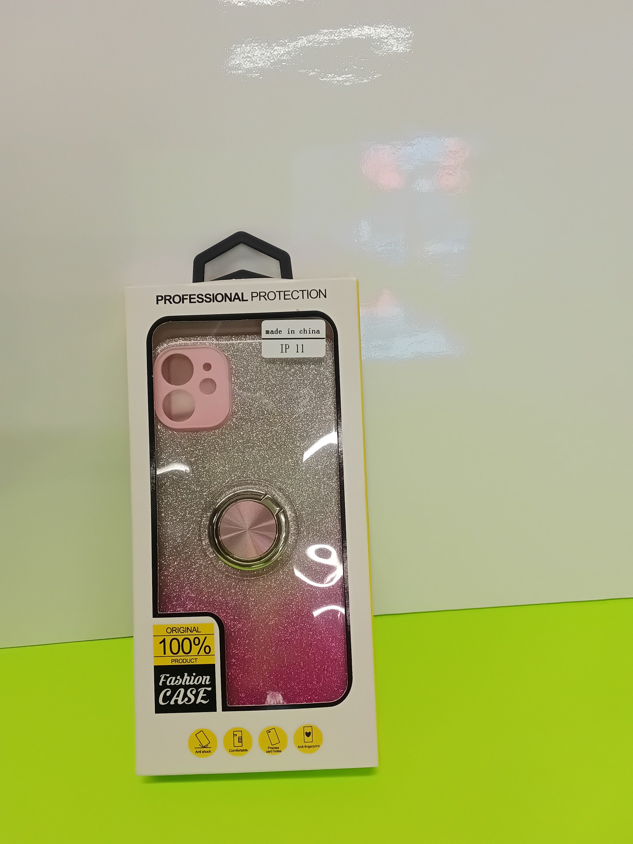 iPhone 11 Glitter Ring Stand Case product image